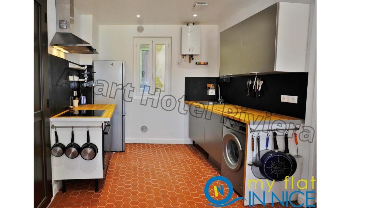 Aparthotel Riviera: Spacious 3-Bedroom with Sea View in Old Town Nice Exterior photo