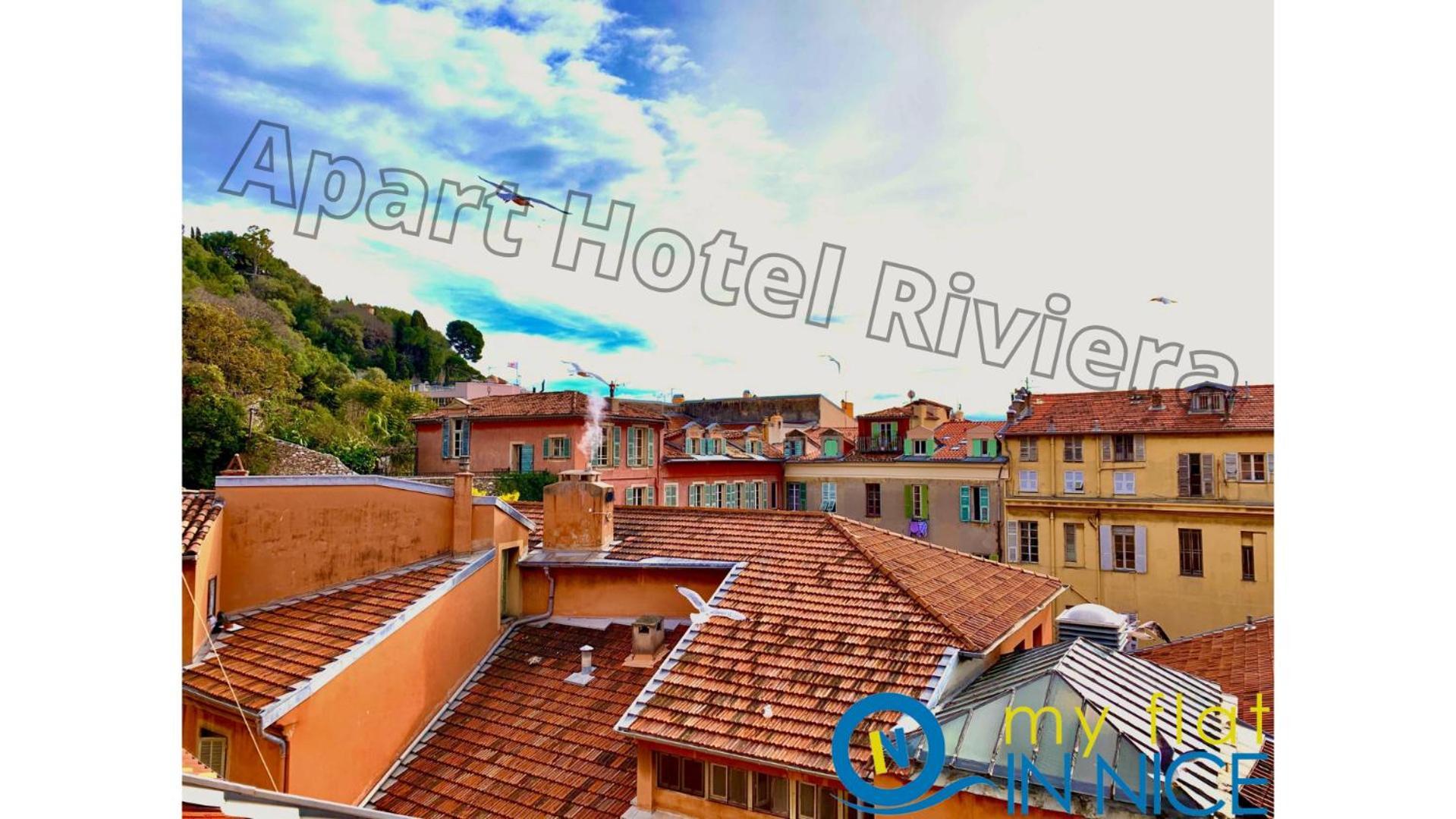 Aparthotel Riviera: Spacious 3-Bedroom with Sea View in Old Town Nice Exterior photo